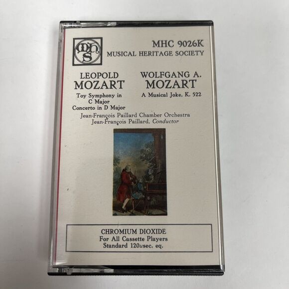 Leopold & Wolfgang Mozart MHC 9026K Cassette - Picture 1 of 4